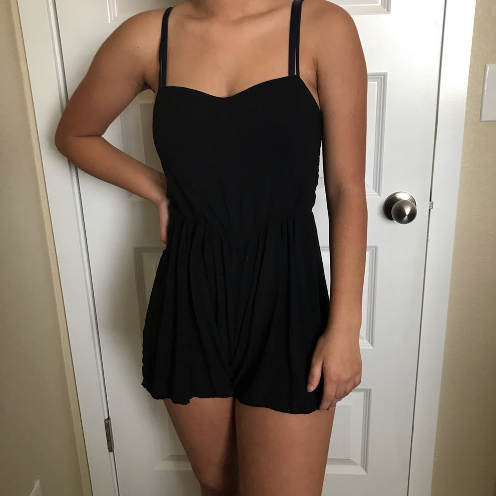 Black Brandy Melville Romper